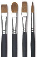 Blick Masterstroke Pure Red Sable Brushes