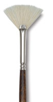 Blick Masterstroke Pure White Bristle Fan