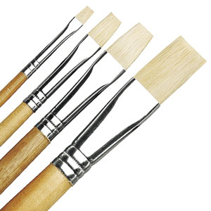 Grumbacher White Bristle Eterna Bright