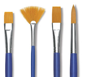 Blick Scholastic Golden Taklon Brushes Dick Blick