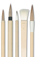 Bamboo Brush Set
