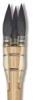 Luco Triple Squirrel Round Brushes