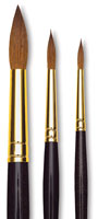 Da Vinci Harbin Kolinsky Round
