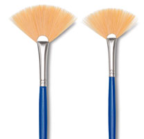 Blick Scholastic Golden Taklon Fan