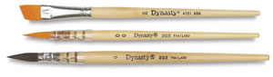 Dynasty Silk Painting Watercolor Brush Set