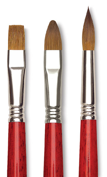 Blick Master Kolinsky Brushes