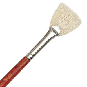 Georgian Oil Brushes Fan