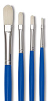 Blick Scholastic White Bristle Filbert