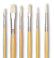 Blick Academic White Bristle Set