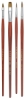 Artist Grade Natural Blick Master Kolinsky Sable Long Handle Brushe