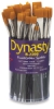 Dynasty Finest Golden Synthetic Flat Brush Set
