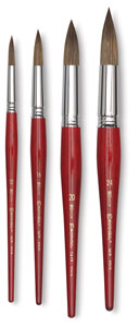 Hair Brush - Escoda Light Ox Hair Long Round
