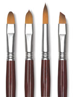 Escoda Tame Synthetic Sable Watercolor Brushes