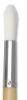 Mega White Synthetic Round