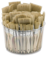 White Bristle Gesso Brush Assortment