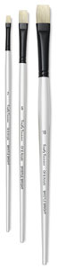 Robert Simmons Simply Simmons Long Handle Chungking Hog Bristle Brushes