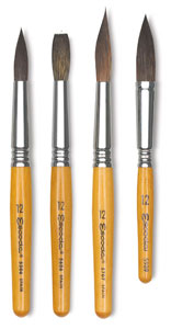 Escoda Squirrel Hair Ceramic Brushes