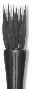 Luco Black Squirrel Round Brushes