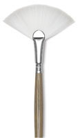 Escoda Toray White Synthetic Fan
