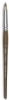 Silver Brush Monza Synthetic Mongoose Short Round