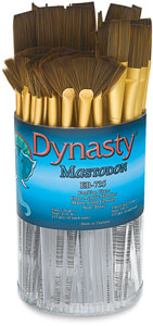 Dynasty Mastodon Synthetic Brush Canisters