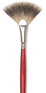 Hair Brush - Escoda Badger Hair Fan