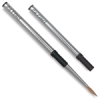 Round Travel Brush with Cap Round Travel Brush with Cap