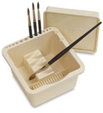 Shiva Plastic Brush Basin