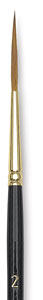 Silver Brush Renaissance Red Sable Short Handle Script Liner