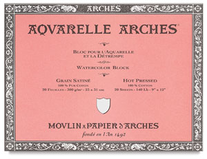 Arches Watercolor Blocks - Hot Press