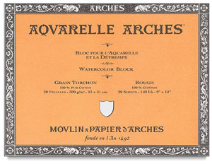 Arches Watercolor Block - Rough