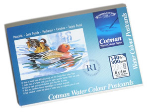 Winsor & Newton Cotman Watercolor Postcard Pad Dick Blick