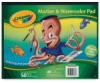 Crayola Marker & Watercolor Pads