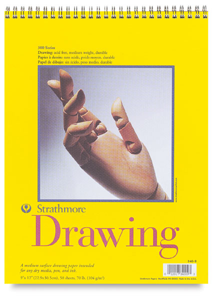 Drawing Pad,  9" × 12" 