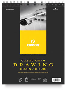 Classic Cream Drawing Pad Classic Cream Drawing Pad