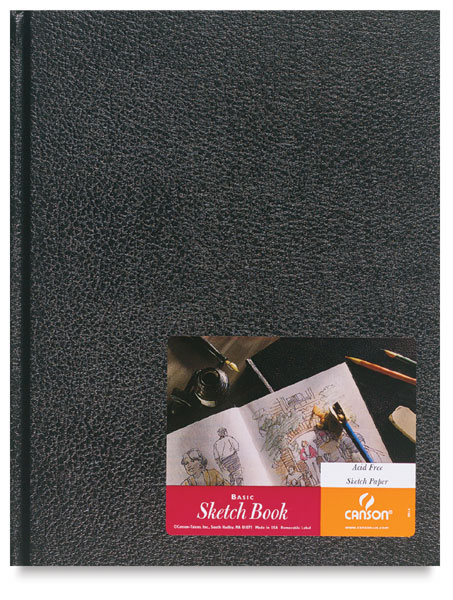 Sketchbook,  8&frac12;" × 11" 
