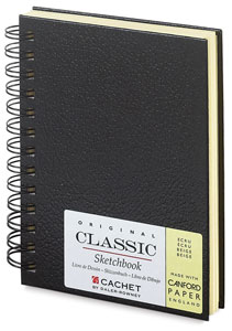Cachet Classic Ecru Wirebound Sketchbooks