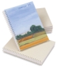 Cachet Wirebound Canvas Covered Sketchbooks