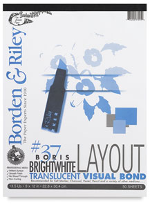 Borden & Riley Boris Layout Paper for Markers