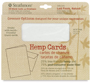 Hemp Cards and Envelopes, Box of 10