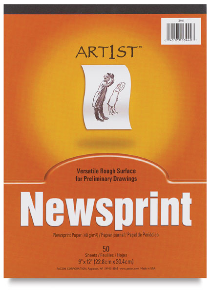 Newsprint Pad, 50 Sheets
