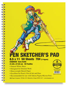 8½" × 11" Pad, Portrait 8½" × 11" Pad, Portrait