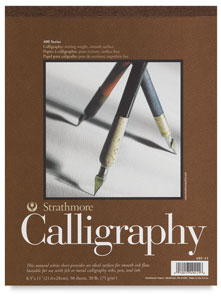 Strathmore Calligraphy Pad