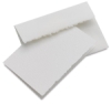Announcement, Box of 10 (White/White)