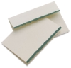 Announcement, Box of 10 (White/Emerald)
