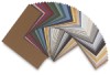 Autumn Mist Crescent Regular Surface Matboard, Grays and Black