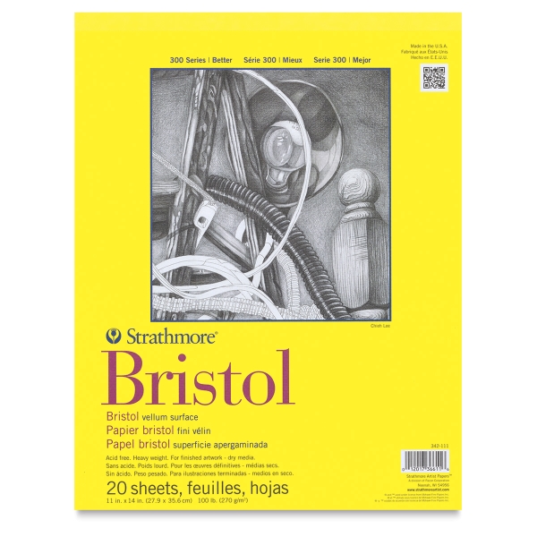 Strathmore 300 Series Bristol Board Pads BLICK art materials