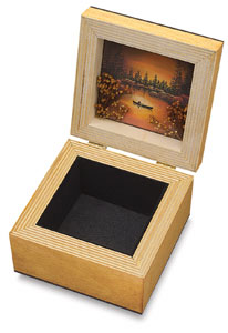 Ampersand Claybord Hinged Boxes
