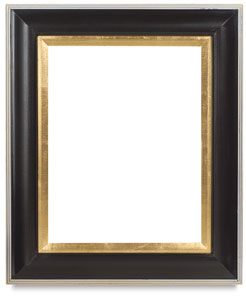 Black with Gold Liner