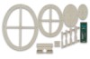 Oval Mat Cutting Templates